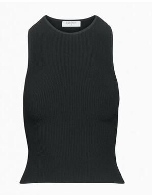 Aritzia Babaton Sculpt Knit Racer Tank - M - Black